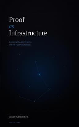 Cover of Proof as Infrastructure